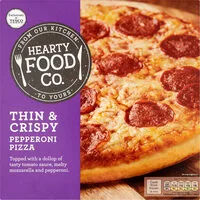 Hearty Food Thin Pepperoni Pizza (Hearty Food Co.)