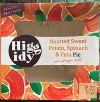 Roasted Sweet Potato, Spinach & Feta Pie (Higgidy)