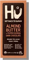 ALMOND BUTTER + CRISPY QUINOA DARK CHOCOLATE (HU)