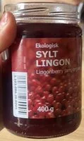 Lingonberry jam, organic (IKEA)