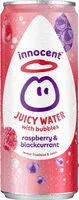 Innocent Juicy Water raspberry and blackcurrant (innocent)