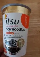 Rice noodles Satay flavour (Itsu)