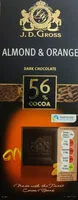 DARK CHOCOLATE ALMOND & ORANGE (J. D. GROSS)