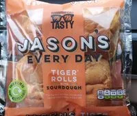 TIGER ROLLS WITH SOURDOUGH (JASON'S EVERY DAY)