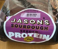 Sliced White Sourdough Bread with Protein
