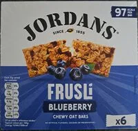 Blueberry Frusli Chewy Oat Bar (Jordans)