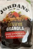 Deluxe Granola Dark chocolate & strawberries (Jordans)
