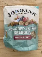 NO ADDED SUGAR GRANOLA APPLE & BERRY