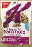 Crunchy Oat Granola Mixed Berries (K)