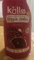 Lentil & Pea Veggie Cakes Beetroot & Balsamic (Kallo)
