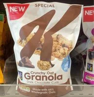 Crunchy Oat Granola Dark Chocolate Curls (Kellogg's)