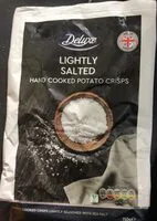 Lightly salted hand cooked potato crisps (Lidl)