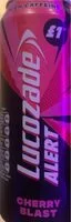 cherry blast lucozade alert (Lucozade)