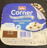 Vanilla Chocolate Balls (müller corner)