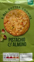 all butter cookies with pistachio nuts and almonds (M&S FOOD)