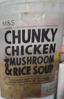 Chicken, Mushroom & Rice Soup
