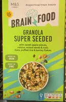 GRANOLA SUPER SEEDED (M&S FOOD)