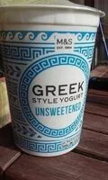 Greek Style Natural Yogurt (M&S Food)