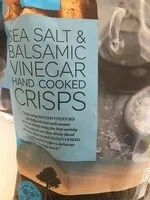 HAND COOKED sea salt & Balsamic vinegar crisps (M&S FOOD)