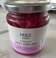 Pickled red onions (M&S Food)