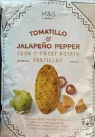 Tomatillo & Jalapeño Pepper Tortilla (M&S Food)