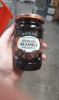 Mackays Seedless Bramble Preserve 340G (Mackays)