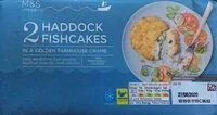 2 Haddock Fishcakes (Marks & Spencer)