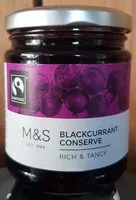Blackcurrant conserve (Marks & Spencer)