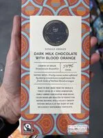 Dark milk chocolate with blood orange (Marks & Spencer)