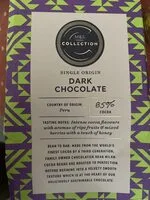 Intense Dark Chocolate 85% Cocoa Solids (Marks & Spencer)