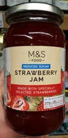 Reduced sugar Strawberry jam (Marks & Spencer)