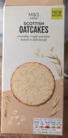 Scottish Oatcakes (new recipe) (Marks & Spencer)