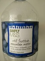 Still Scottish Mountain Water (Marks & Spencer, Simply M&S)