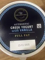 Authentic Greek Yoghurt with Vanilla (Marks & Spencers)