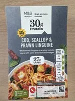 Cod, Scallop & Prawn Linguine (Marks & Spencers)