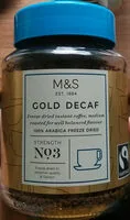 Gold decaf (Marks & Spencers)