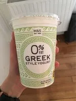 Greek Style Natural Yogurt (Marks & Spencers)