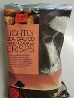 Lightly Sea Salted Crisps (Marks & Spencers)