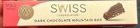 Dark Chocolate Mountain Bar (Marks & Spencers, M&S Food, Swiss Chocolatier)