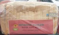Medium sliced super soft white