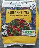Korean Style Vegetables And Mixed Rice (merchant gourmet)