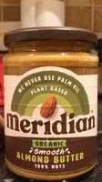 Organic Smooth Almond Butter (Meridian)