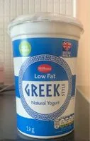 Low fat greek style (Milbona Lidl)