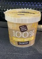 100% peanut butter crunchy (millies)