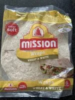 Wraps Wheat & White (Mission)