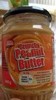 Crunchy peanut butter (Mister Choc)