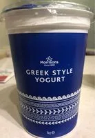 Greek style yogurt (Morrisons)
