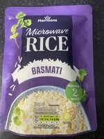 Microwave Rice Basmati (Morrisons)