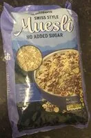 Muesli swiss style no sugar (Morrisons)
