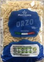 Orzo rice (Morrisons)